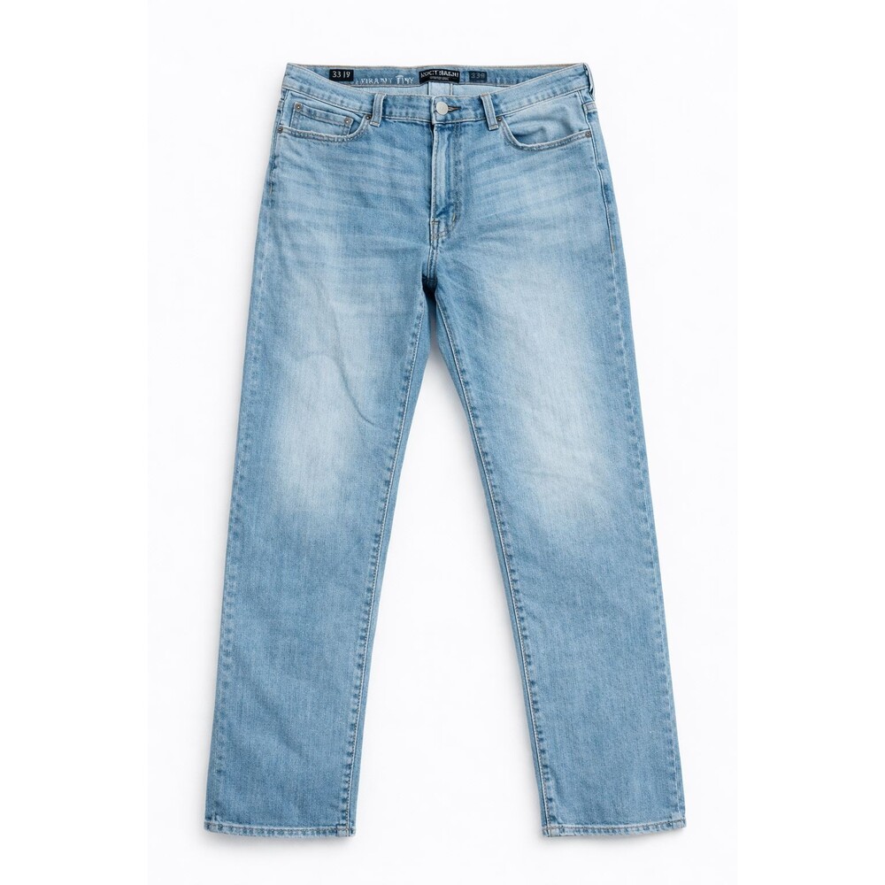 Lucky Brand 329 Straight Jeans Men 38x31 Light Wash Vintage Fit Denim